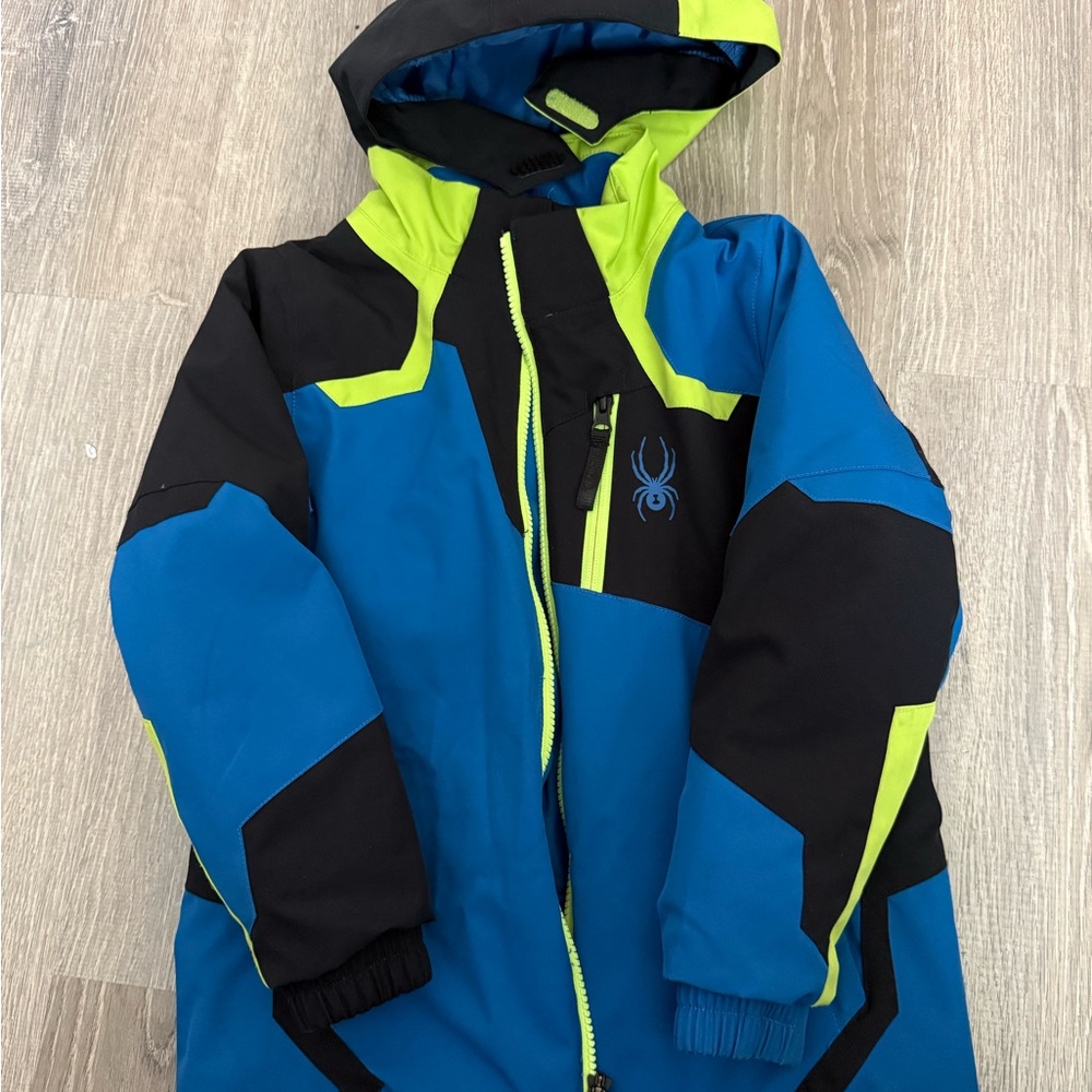 Spyder Kids Jacket - Blue and Black